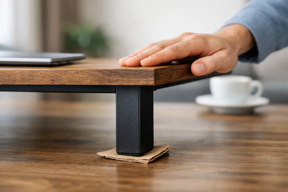 Waarom wiebelt mijn tafel? Zo los je het op