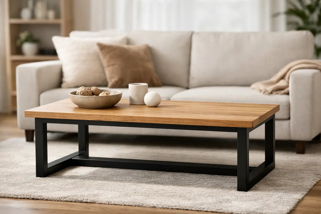 Salontafel onderstel kiezen in de woonkamer