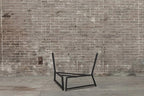 Lounge hoekbank frame zwart