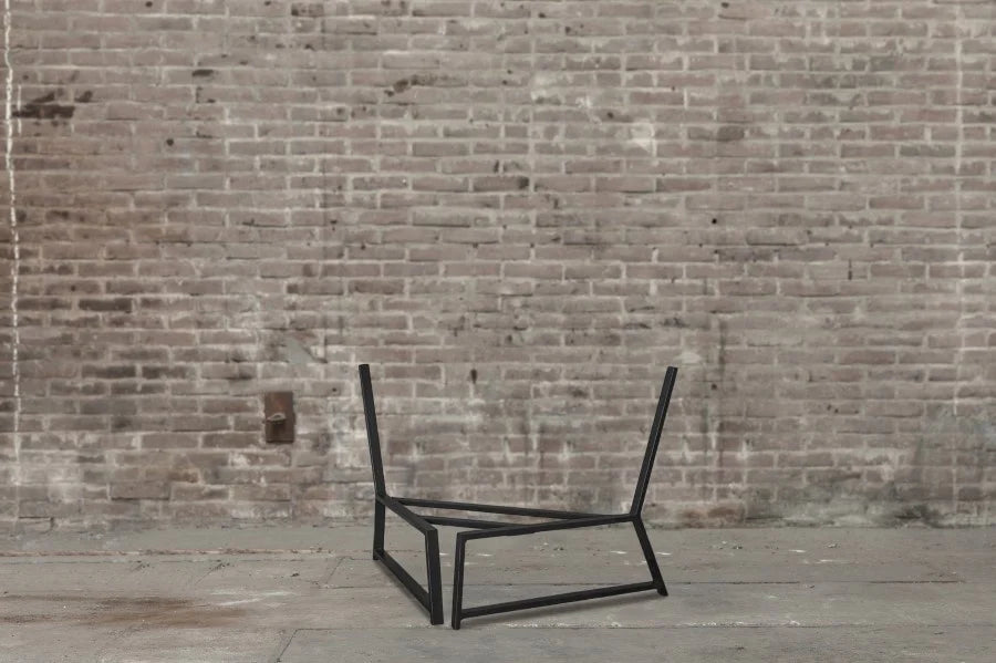 Lounge hoekbank frame zwart
