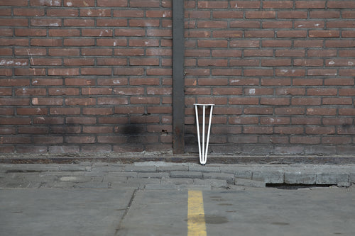 Hairpin bankpoten | Wit