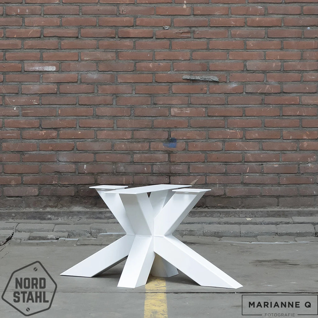 Nordstahl Matrix coffee leg tafelpoten pure white