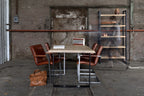 Industriele eettafel met Nordstahl Strip leg tafelpoten