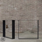 Nordstahl Strip leg tafelpoten steel black