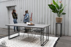 Nordstahl Twin U leg tafelpoten in modern interieur